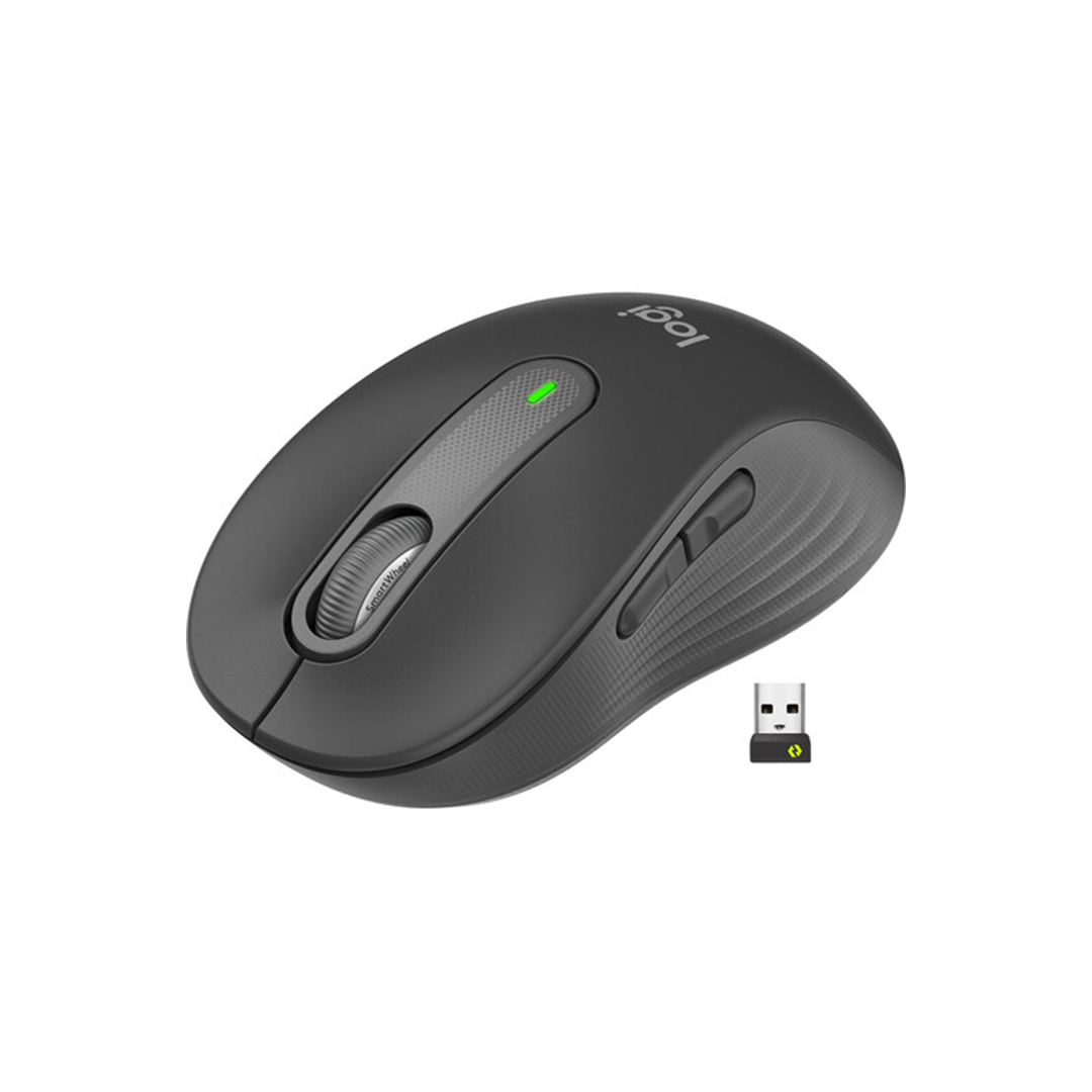 Logitech Signature M650 Wireless Mouse - Graphite in Qatar Logitech Signature M650 Wireless Mouse - Graphite in Qatar